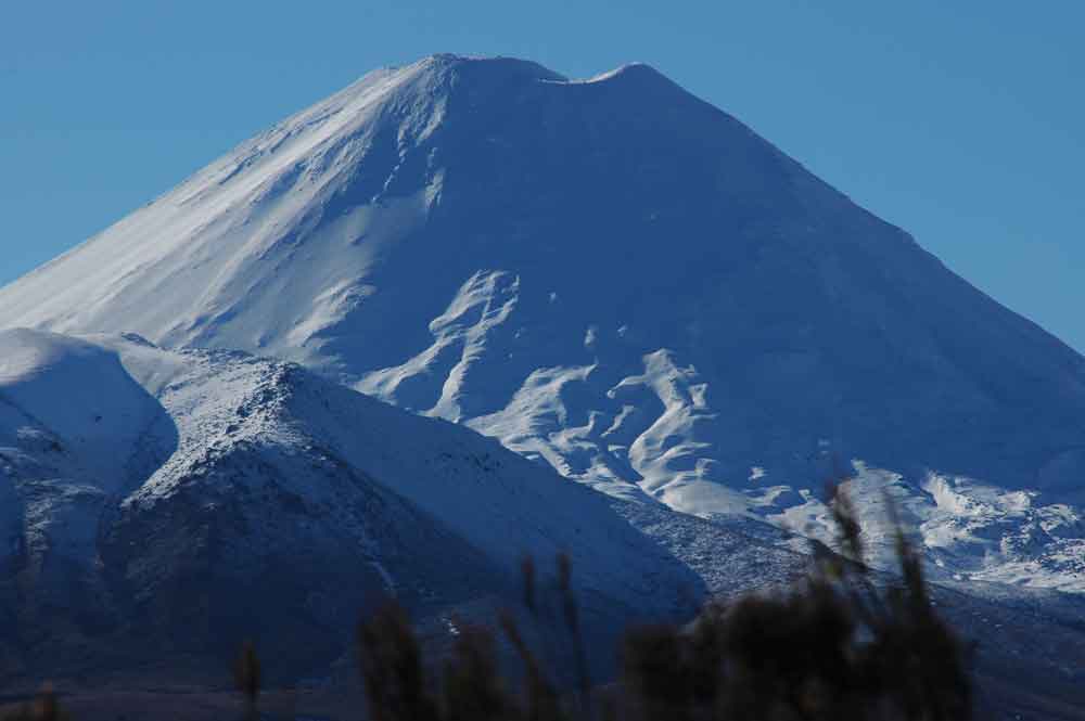 Nueva Zelanda - parque nacional de Tongariro - volcan Ngauruhoe